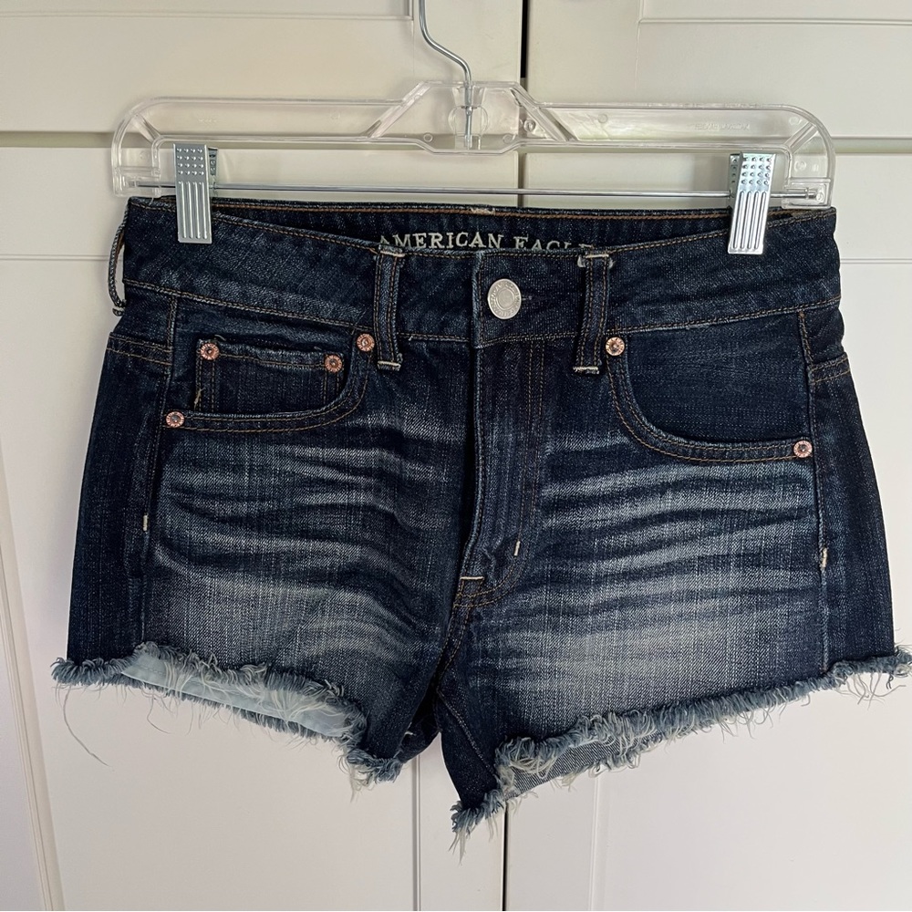 American eagle jean shorts